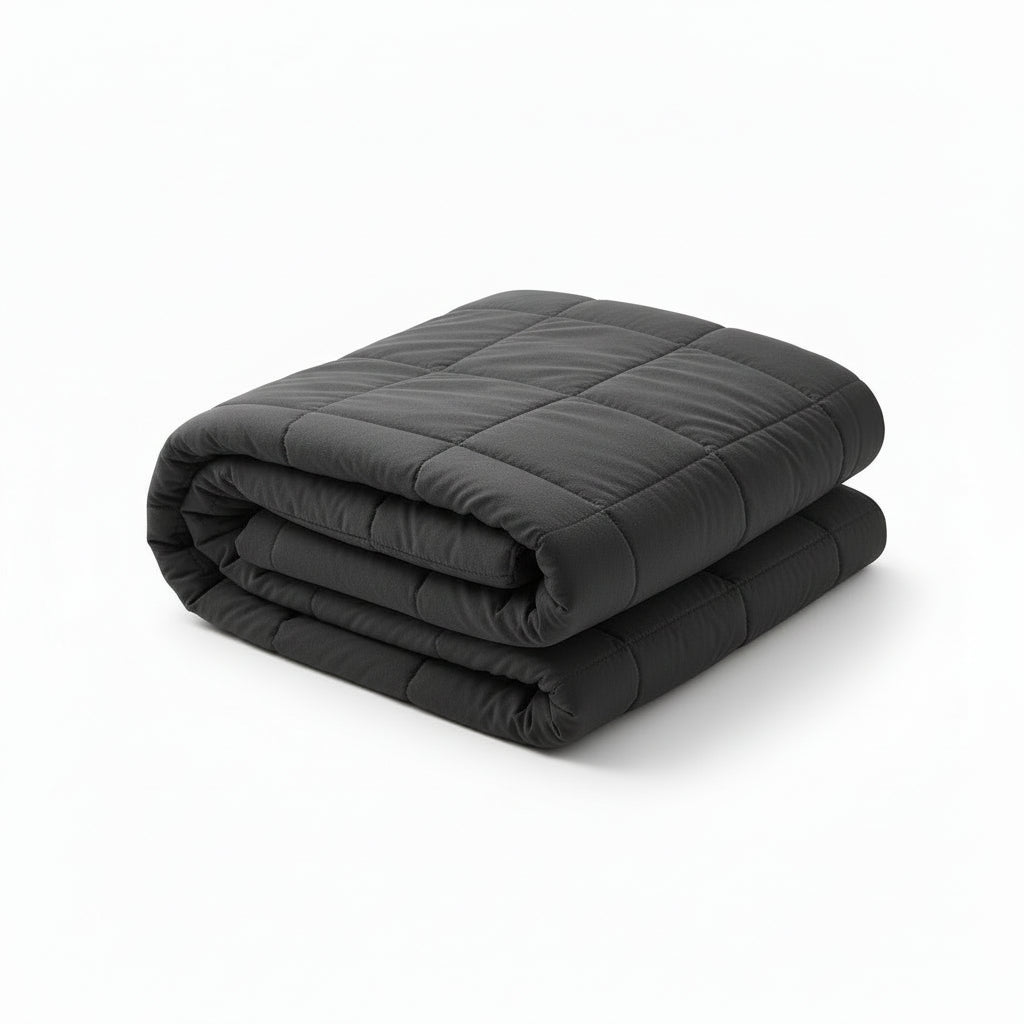 Heated Comfort™ Gravity Weighted Blanket – 4/6/8kg for Calming Sleep (Grey)