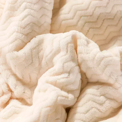 UltraSoft European Fleece Weighted Blanket – Thickened Winter Comforter for Cozy Sleep